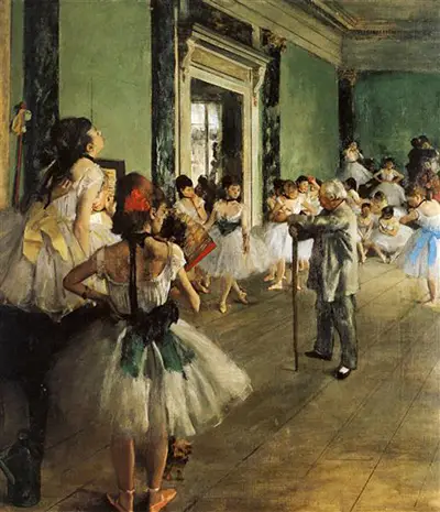 Ballet Class by Edgar Degas
